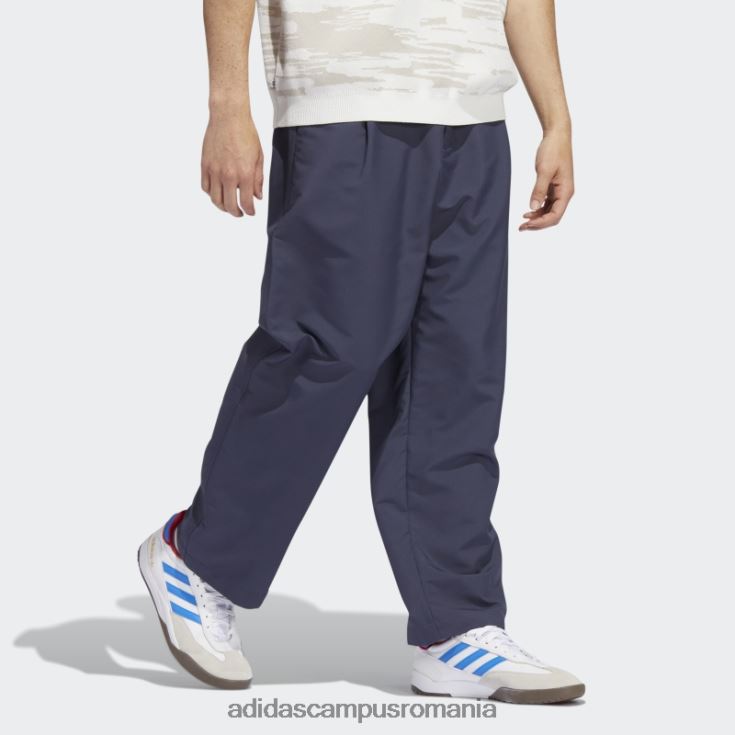 adidas campus romania pantaloni bleumarin nora track (gen neutru) adidas unisex bleumarin/alb J266N27203