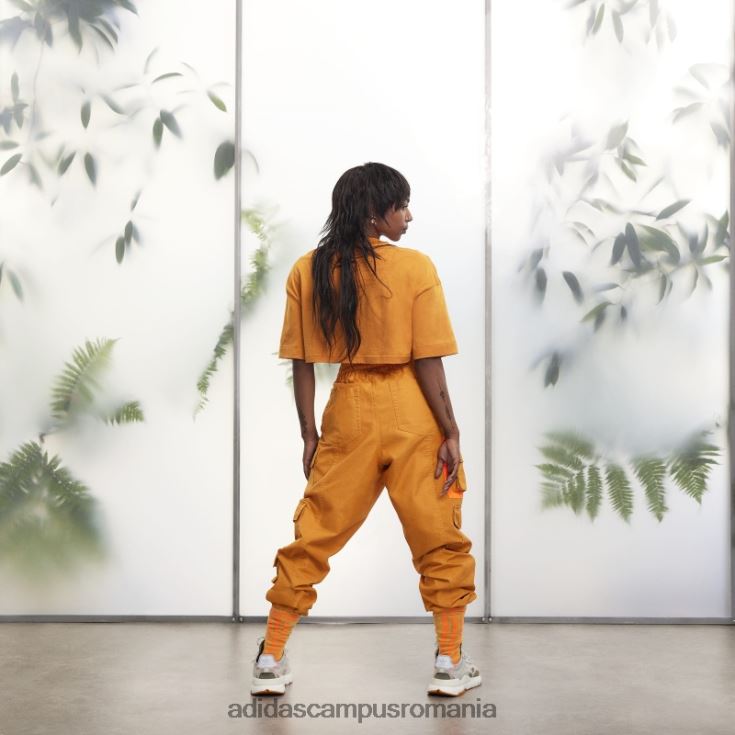 adidas campus romania pantaloni cargo portocalii din pânză focus (toate genurile) adidas unisex focus portocaliu J266N21173