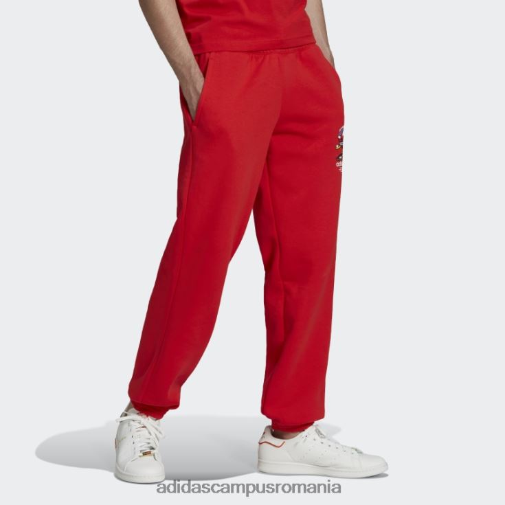 adidas campus romania pantaloni de jogging pentru transpirație de Crăciun (gen neutru) roșii adidas unisex roșu J266N215108