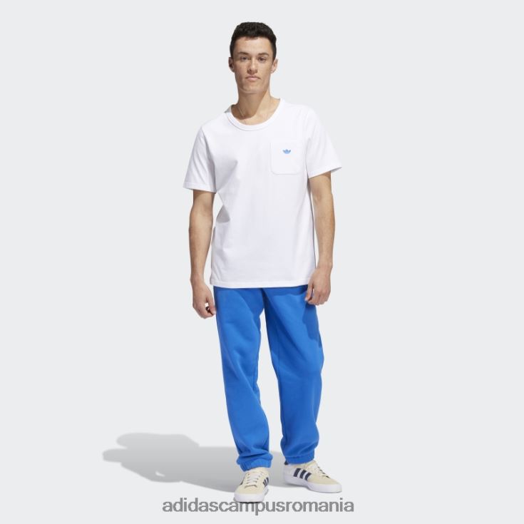 adidas campus romania pantaloni grei shmoofoil (gen neutru) pasăre albastră unisex pasăre albastră/albă J266N23673