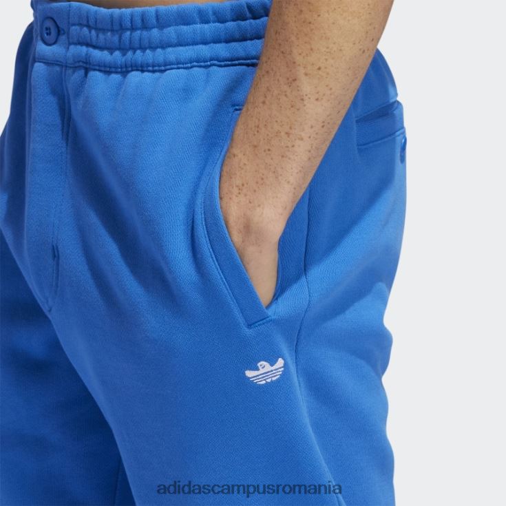 adidas campus romania pantaloni grei shmoofoil (gen neutru) pasăre albastră unisex pasăre albastră/albă J266N23673