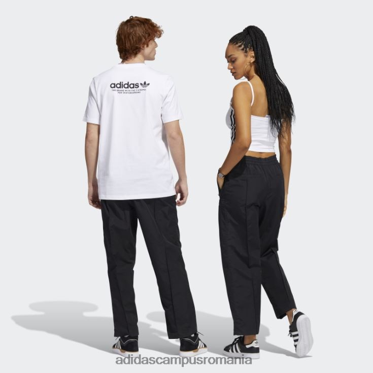 adidas campus romania pantaloni negri pintuck (neutru de gen) unisex negru J266N21222