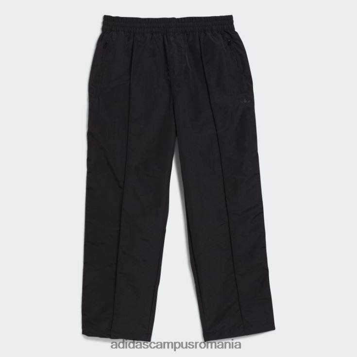 adidas campus romania pantaloni negri pintuck (neutru de gen) unisex negru J266N21222