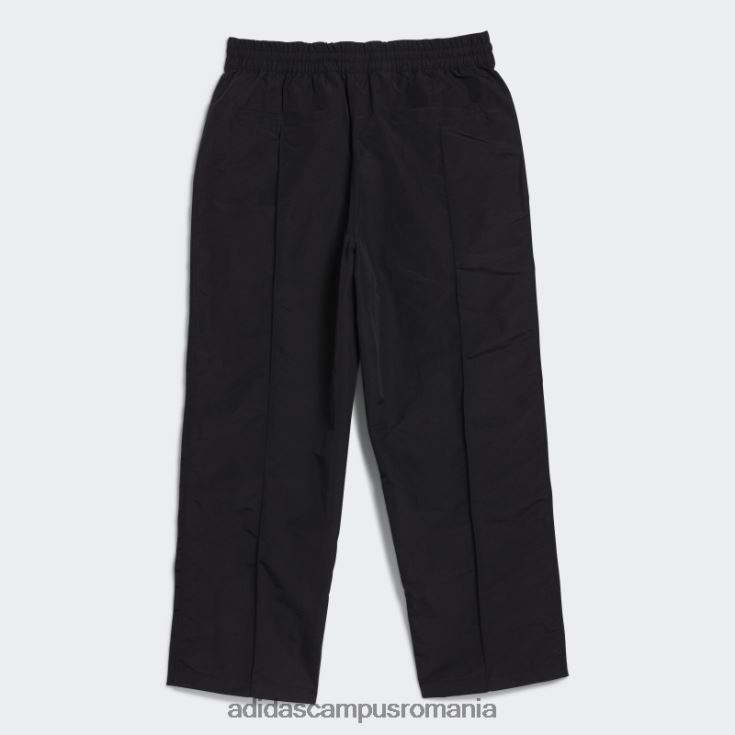 adidas campus romania pantaloni negri pintuck (neutru de gen) unisex negru J266N21222