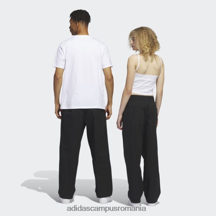 adidas campus romania pantaloni pintuck (gen neutru) negri unisex negru J266N213999