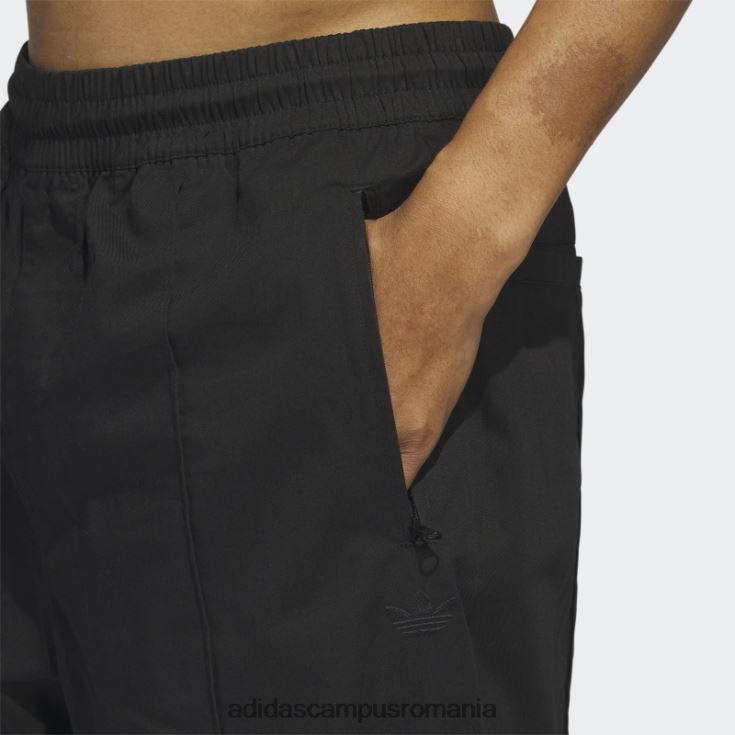 adidas campus romania pantaloni pintuck (gen neutru) negri unisex negru J266N213999