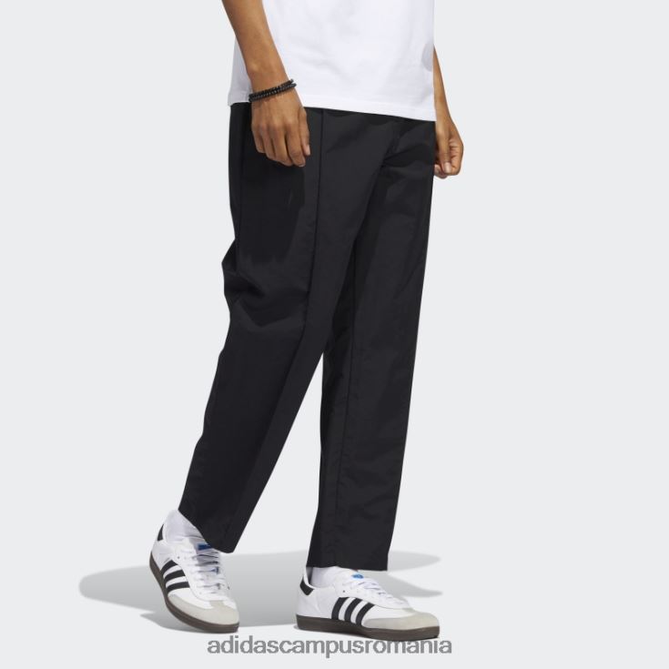 adidas campus romania pantaloni pintuck (gen neutru) negri unisex negru J266N27106