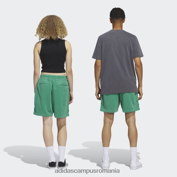 adidas campus romania pantaloni scurți shmoofoil, verzi, cu greutate până la curte (fără sex) unisex verde curte J266N25585
