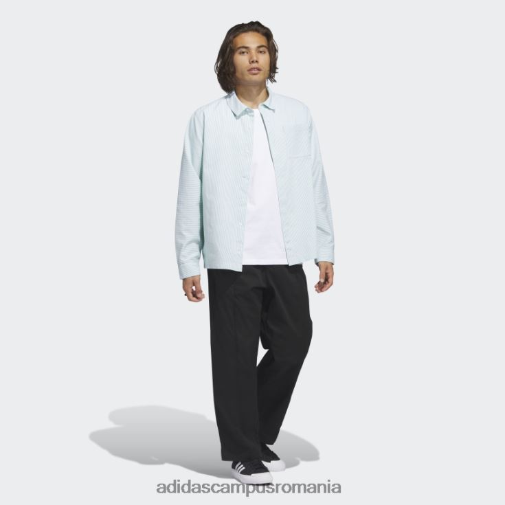 adidas campus romania shmoofoil buton-up (neutru de gen) curte verde unisex verde curte/alb J266N25978