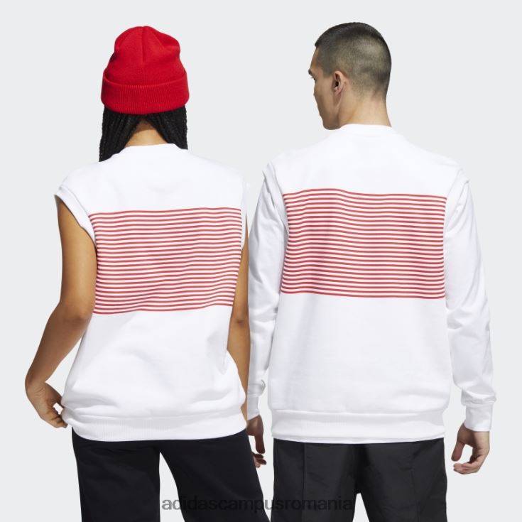 adidas campus romania shmoofoil chair vesta de lupta (gen neutru) alb unisex alb roșu J266N23650
