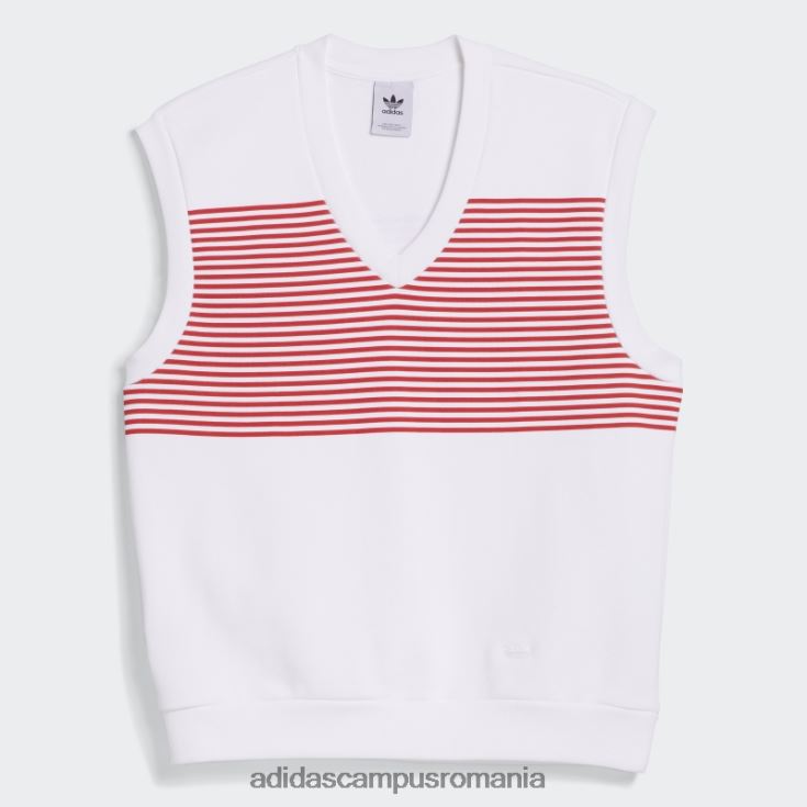 adidas campus romania shmoofoil chair vesta de lupta (gen neutru) alb unisex alb roșu J266N23650