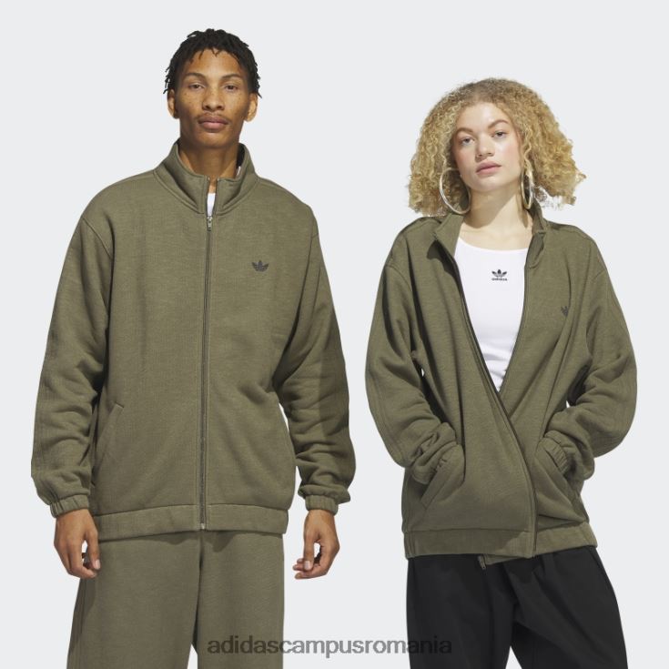 adidas campus romania skateboarding firebird jachetă de sport (gen neutru) olive unisex măsline J266N21070