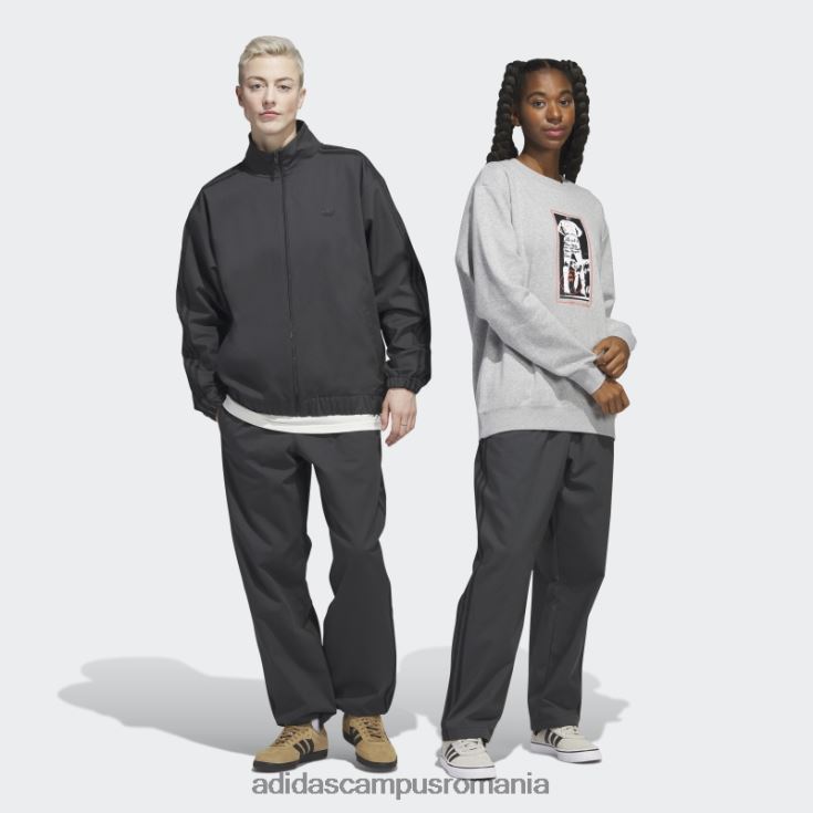 adidas campus romania skateboarding sst pantaloni de sport (gen neutru) carbon unisex carbon/negru J266N25545