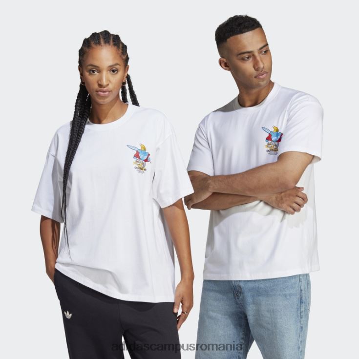 adidas campus romania tricou de craciun (gen neutru) alb adidas unisex alb J266N214820