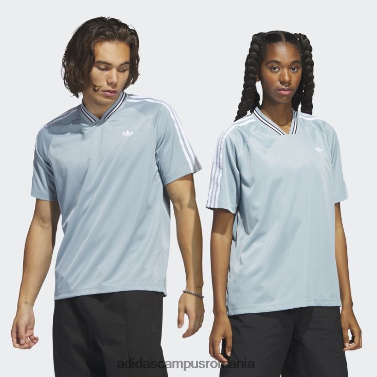 adidas campus romania tricou gri de pește (fără sex) adidas unisex gri/alb/negru J266N25769