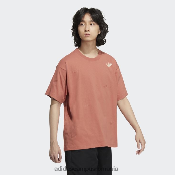 adidas campus romania tricou împrăștiat în aer liber pământ unisex Pământ J266N21235