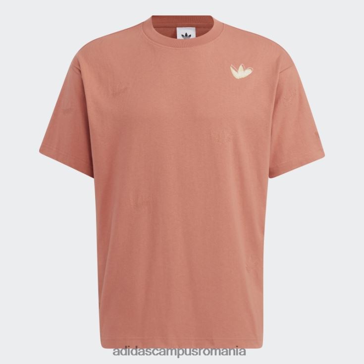 adidas campus romania tricou împrăștiat în aer liber pământ unisex Pământ J266N21235