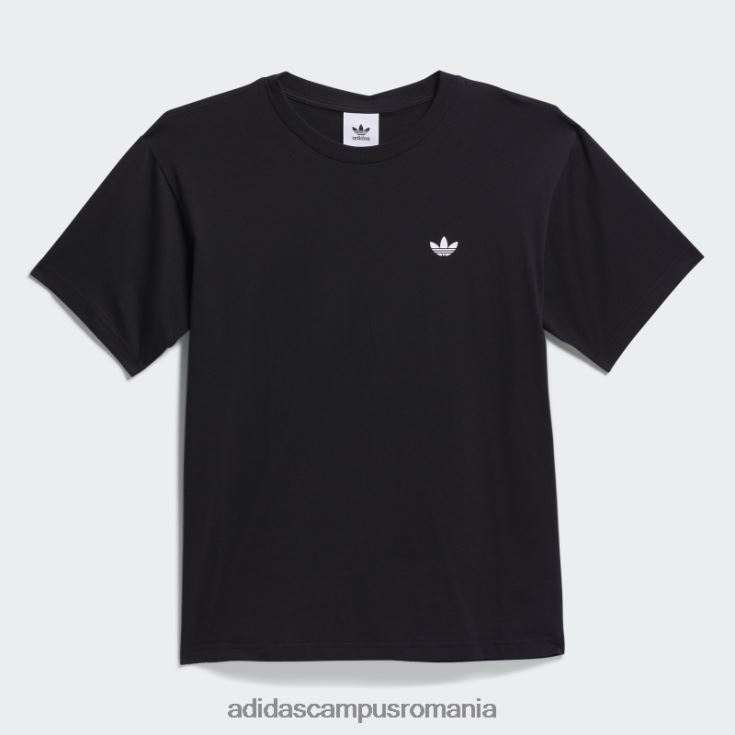 adidas campus romania tricou negru cu logo skateboarding 4.0 (neutru de gen) unisex alb negru J266N21691