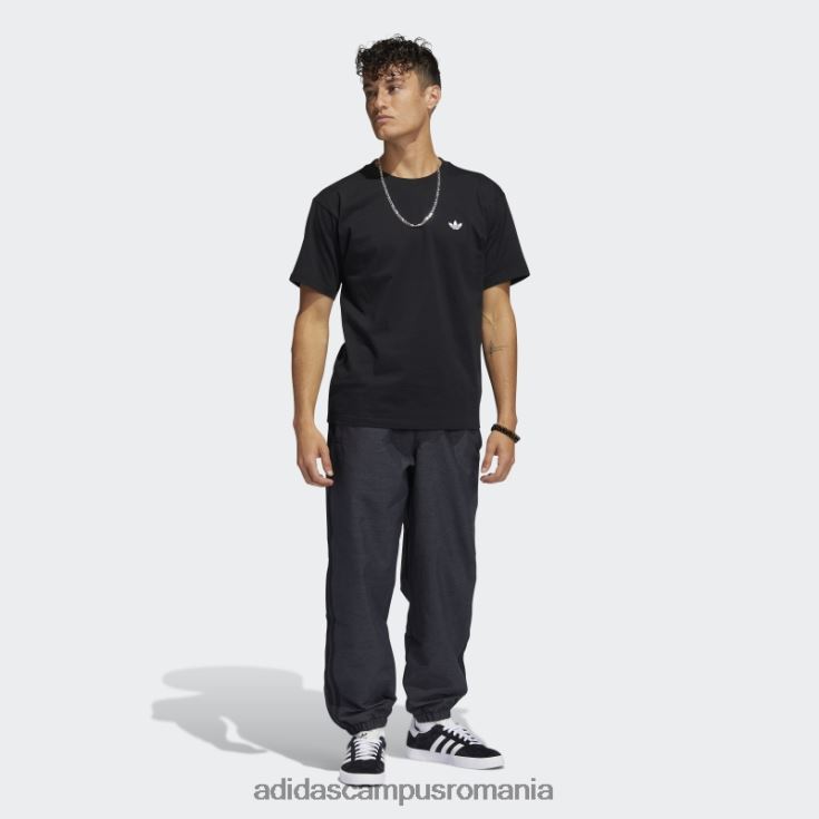 adidas campus romania tricou negru cu logo skateboarding 4.0 (neutru de gen) unisex alb negru J266N21691