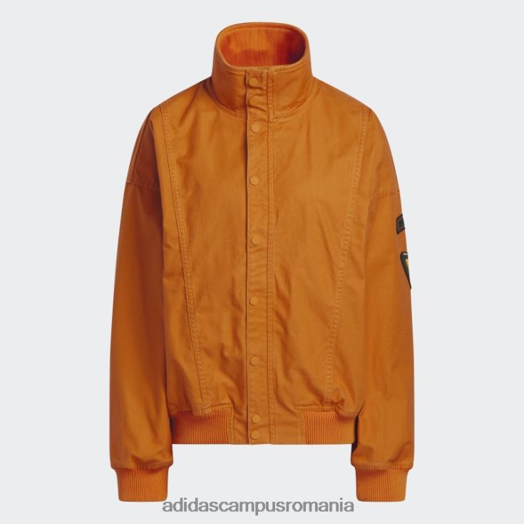 adidas campus romania geacă de pânză portocalie focus (toate genurile) unisex focus portocaliu J266N213600