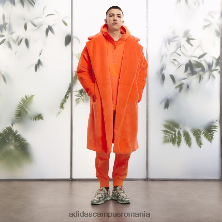 adidas campus romania haină portocalie de blană artificială (toate genurile) unisex portocale J266N213180