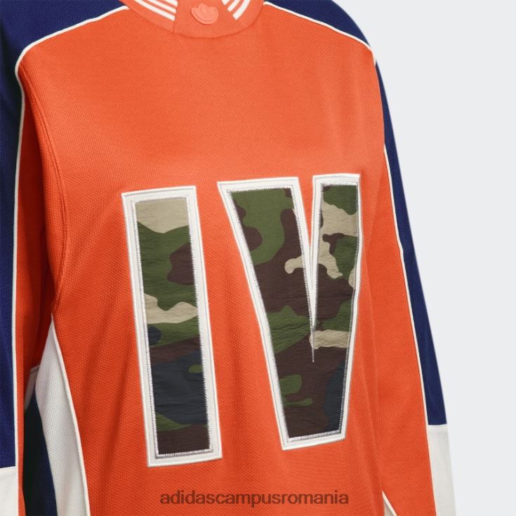 adidas campus romania top din tricou (toate genurile) indigo unisex portocaliu/indigo J266N213122