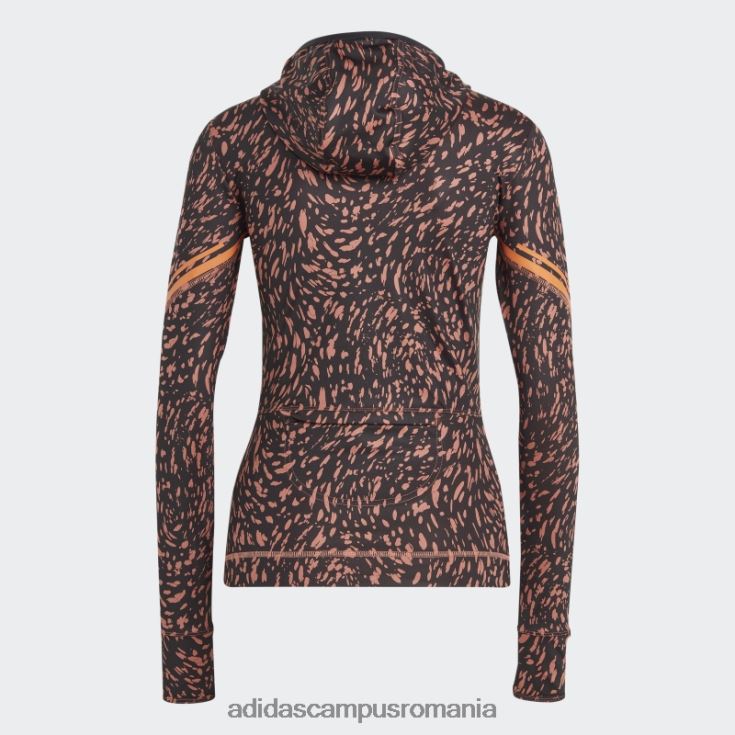 adidas campus romania Earth by stella mccartney top cu mânecă lungă truepace fierbinte unisex pământ/negru J266N216729