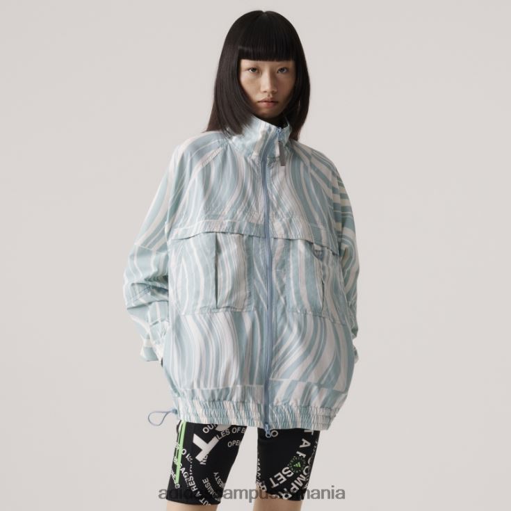 adidas campus romania alb de stella mccartney truecasuals imprimat modă tracktop unisex alb/gri cenușă J266N216849