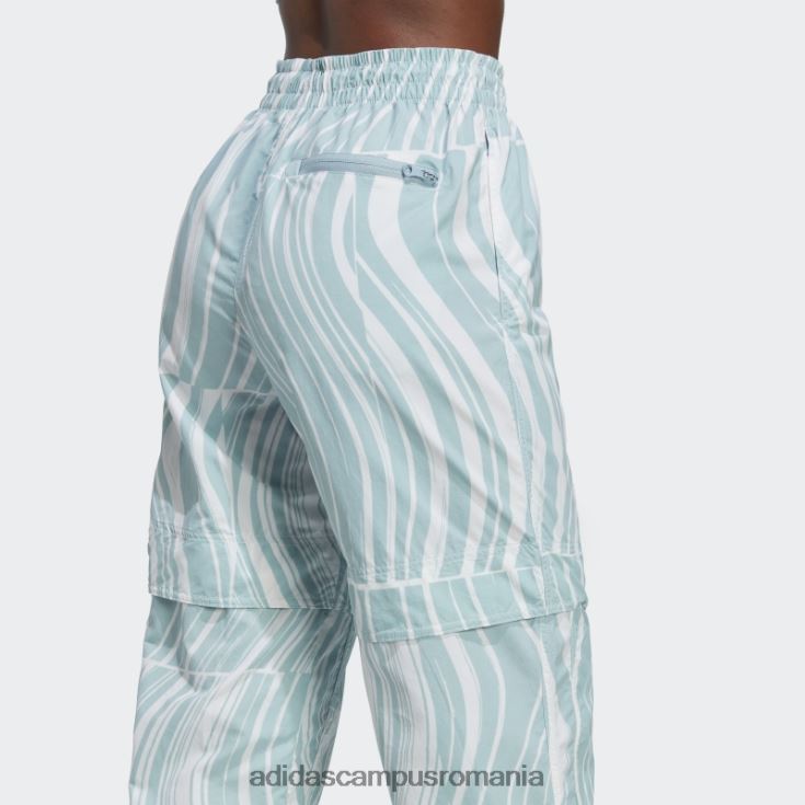 adidas campus romania alb fierbinte de stella mccartney pantaloni de trening cu imprimeu truecasuals unisex alb/gri cenușă J266N216832