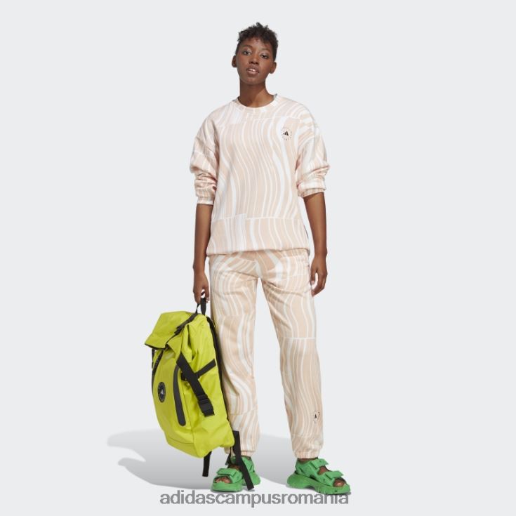 adidas campus romania blush pink by stella mccartney hanorac grafic truecasuals unisex fard de obraz roz/alb J266N216905