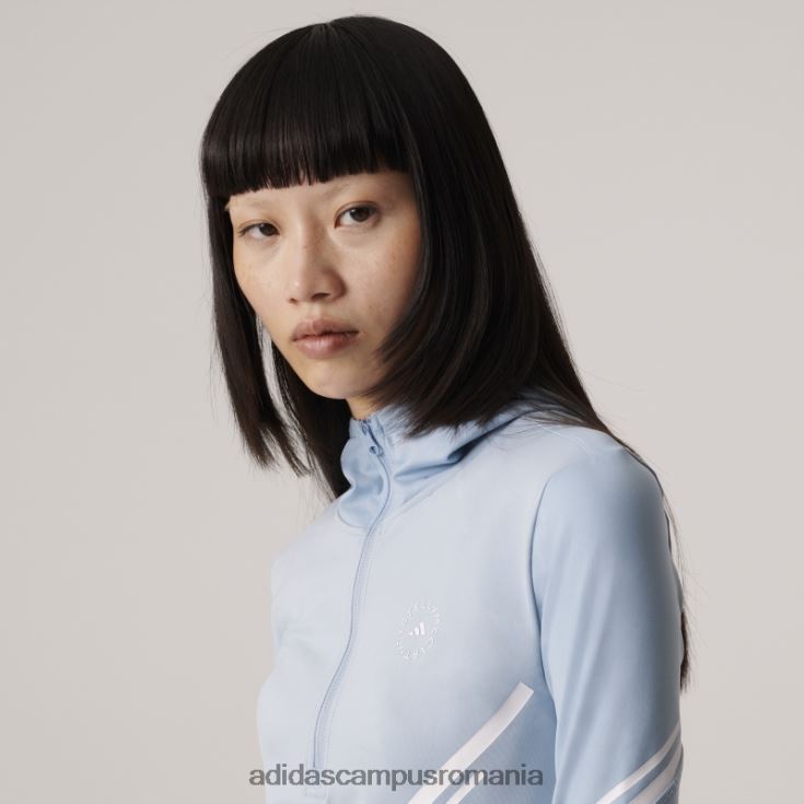 adidas campus romania bluză cu mânecă lungă Truepace, gri cenușă, de stella mccartney unisex cenușiu J266N216723