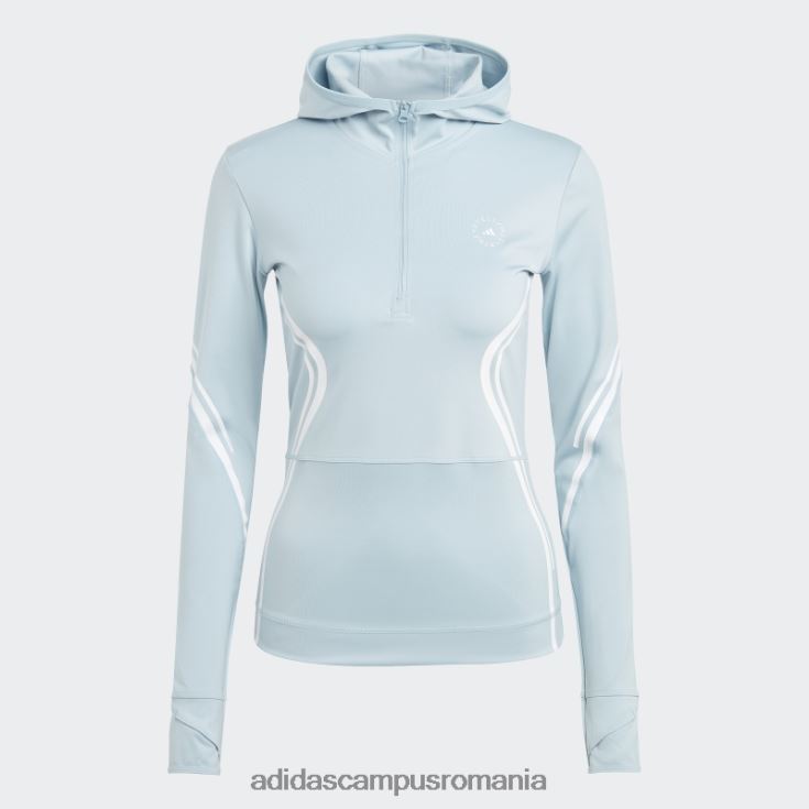 adidas campus romania bluză cu mânecă lungă Truepace, gri cenușă, de stella mccartney unisex cenușiu J266N216723