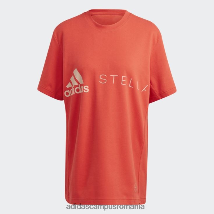 adidas campus romania burnt cayenne by stella mccartney logo tricou fashion unisex cayenne ars J266N222772