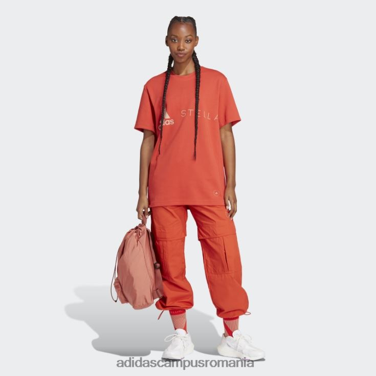 adidas campus romania burnt cayenne by stella mccartney logo tricou fashion unisex cayenne ars J266N222772