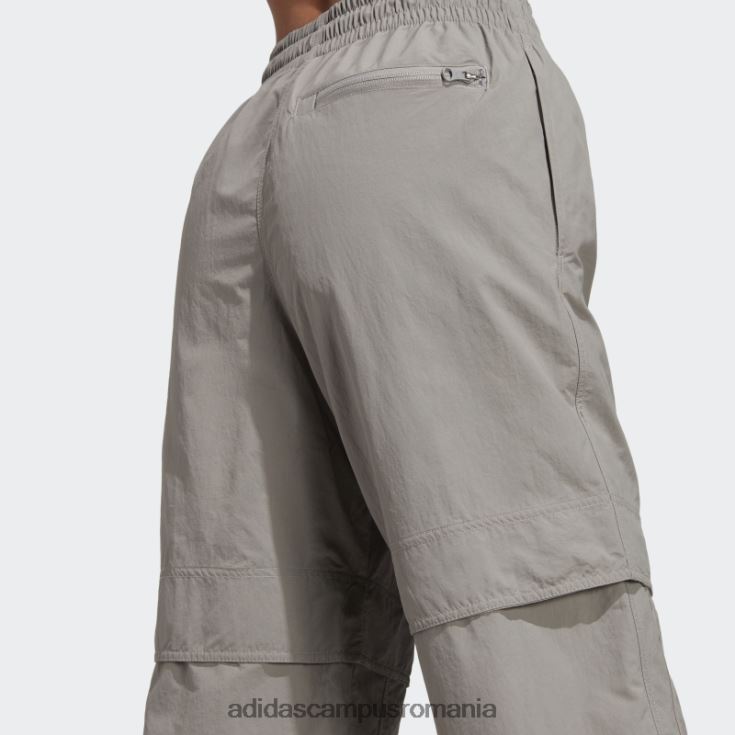 adidas campus romania by Stella Mccartney Truecasuals, pantaloni de trening țesut solid, gri porumbel unisex gri porumbel J266N216684