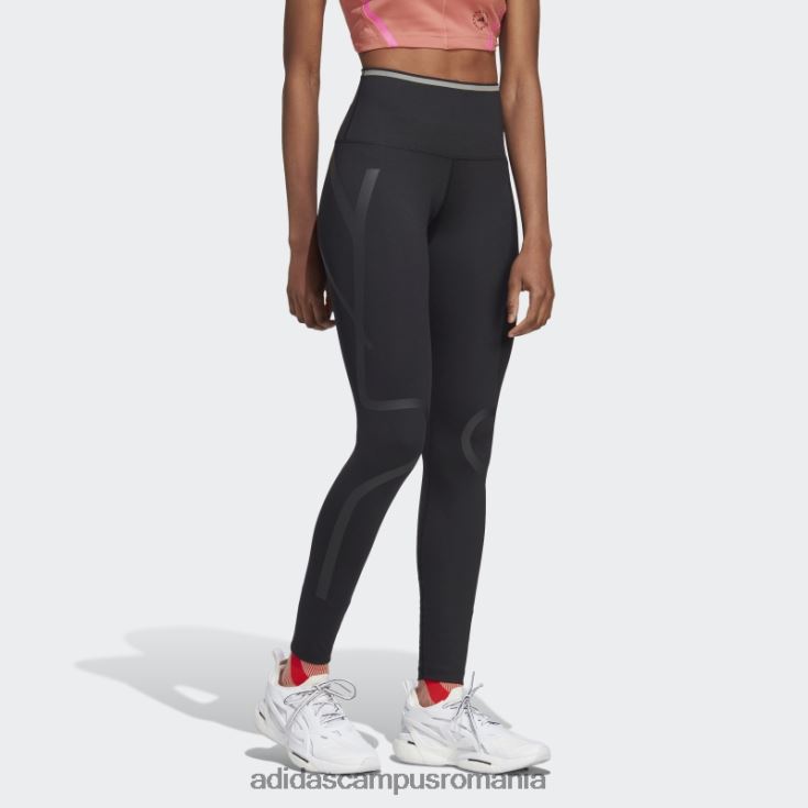 adidas campus romania by Stella Mccartney Truepace leggings de alergare fashion black unisex negru J266N216498