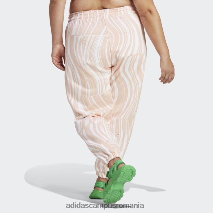 adidas campus romania by stella mccartney joggers (plus size) blush roz fierbinte unisex fard de obraz roz/alb J266N217081