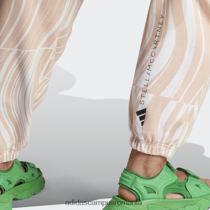 adidas campus romania by stella mccartney joggers (plus size) blush roz fierbinte unisex fard de obraz roz/alb J266N217081