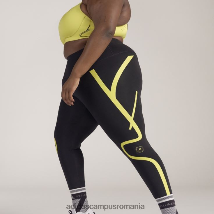 adidas campus romania by stella mccartney leggings de alergare truepace - plus size fashion negru unisex negru J266N223321
