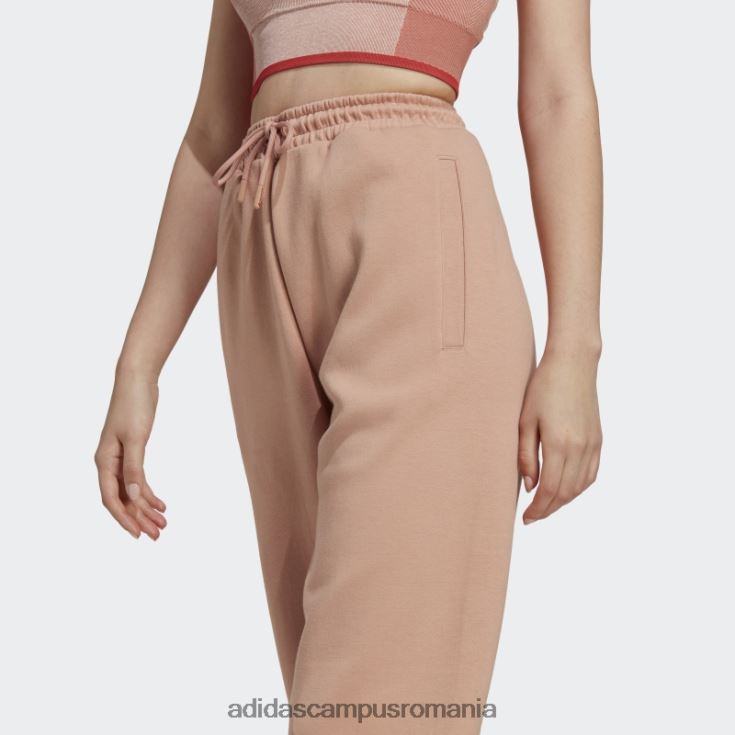 adidas campus romania by stella mccartney pantaloni de trening almond moale unisex migdale moale J266N210115