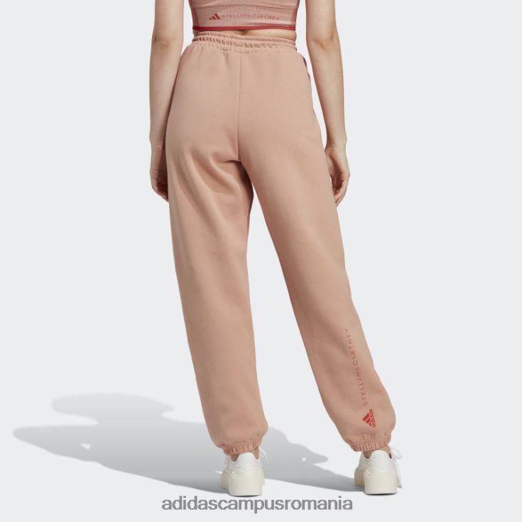 adidas campus romania by stella mccartney pantaloni de trening almond moale unisex migdale moale J266N210115