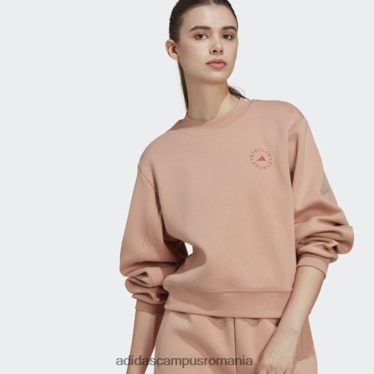 adidas campus romania by stella mccartney sportswear hanorac moale almond fierbinte unisex migdale moale J266N216694