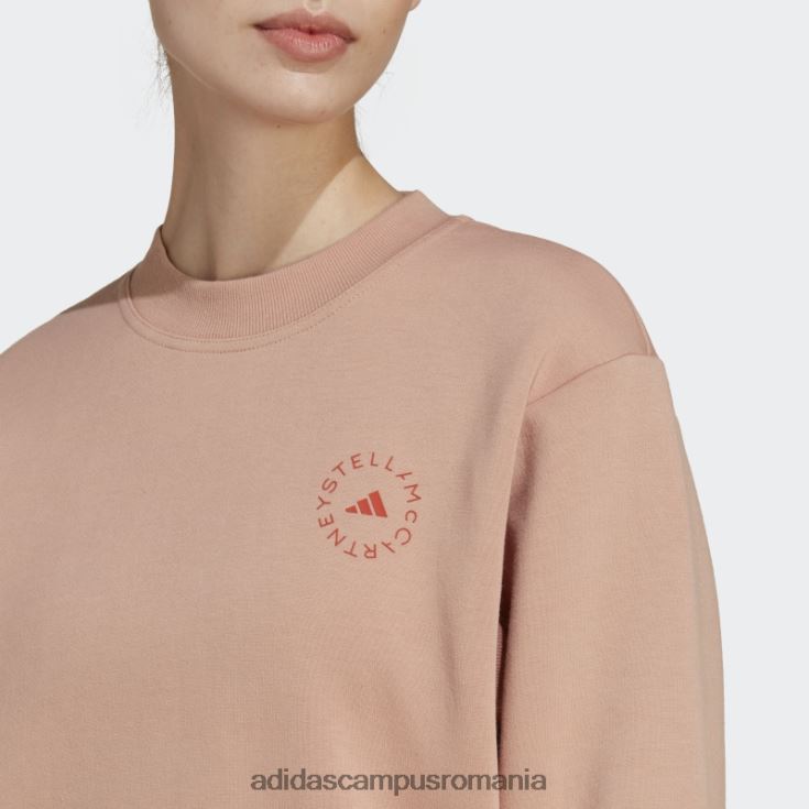 adidas campus romania by stella mccartney sportswear hanorac moale almond fierbinte unisex migdale moale J266N216694