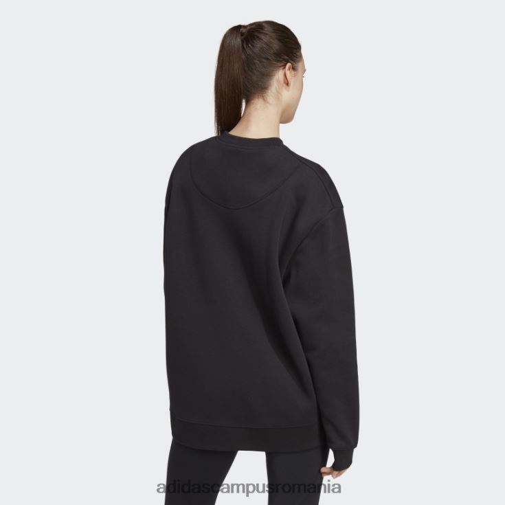 adidas campus romania by stella mccartney sportswear hanorac negru fierbinte unisex alb negru J266N210150