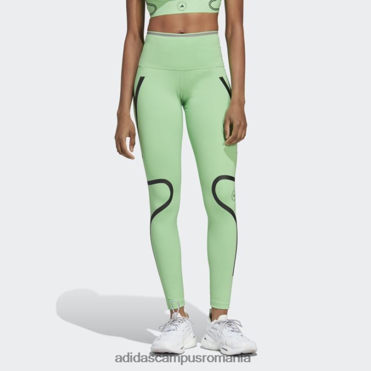 adidas campus romania by stella mccartney truepace jambiere de alergare verde fulgerător unisex verde intermitent J266N216733