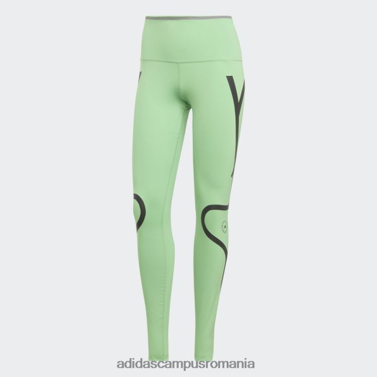 adidas campus romania by stella mccartney truepace jambiere de alergare verde fulgerător unisex verde intermitent J266N216733