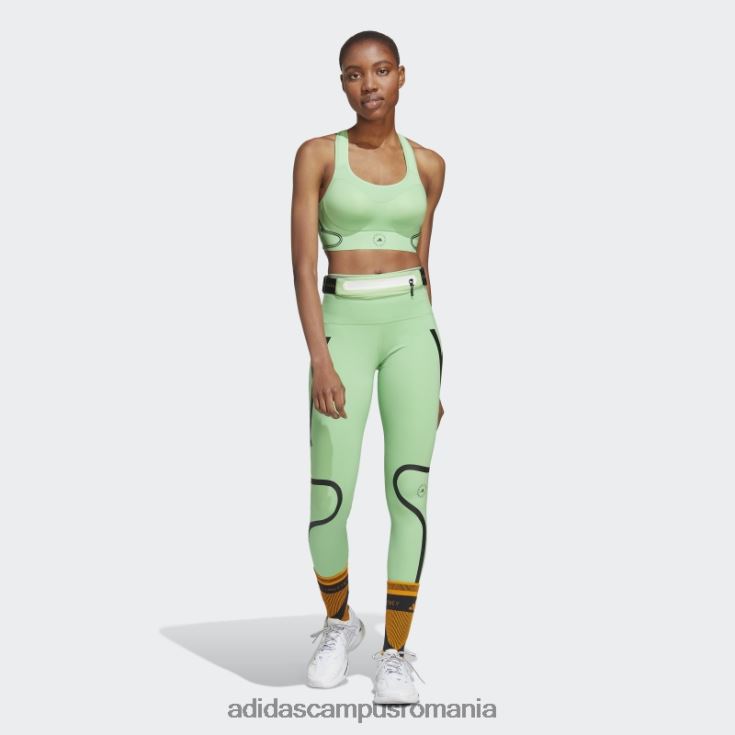 adidas campus romania by stella mccartney truepace jambiere de alergare verde fulgerător unisex verde intermitent J266N216733