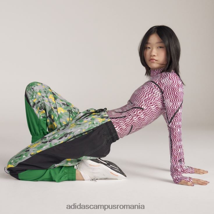 adidas campus romania by stella mccartney truepurpose imprimat cu mânecă lungă albă unisex alb J266N22215