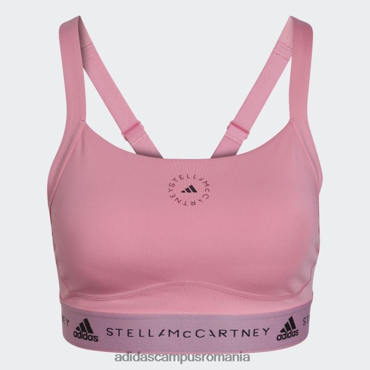 adidas campus romania by stella mccartney truepurpose sutien mediu de sustinere roz fashion unisex roz J266N22505