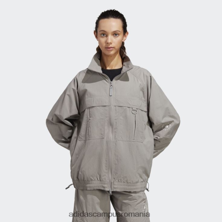 adidas campus romania de Stella Mccartney Truecasuals țesut un top de sport de porumbel gri fashion unisex gri porumbel J266N216893
